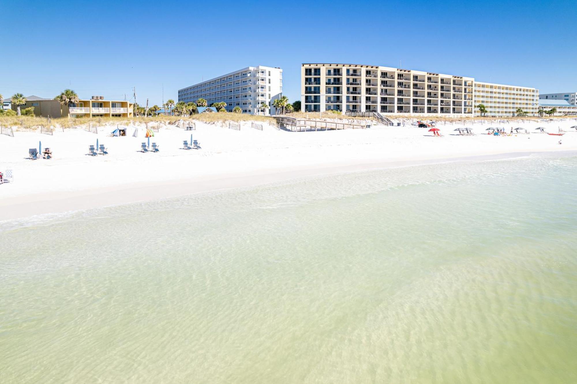 Seacrest 610 Is A 2 Bedroom Gulfside On Okaloosa Island Condo Fort Walton Beach Exterior photo