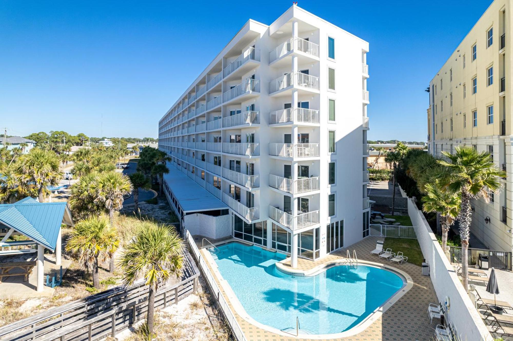 Seacrest 610 Is A 2 Bedroom Gulfside On Okaloosa Island Condo Fort Walton Beach Exterior photo