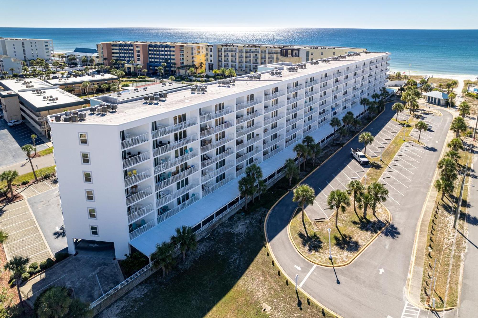 Seacrest 610 Is A 2 Bedroom Gulfside On Okaloosa Island Condo Fort Walton Beach Exterior photo