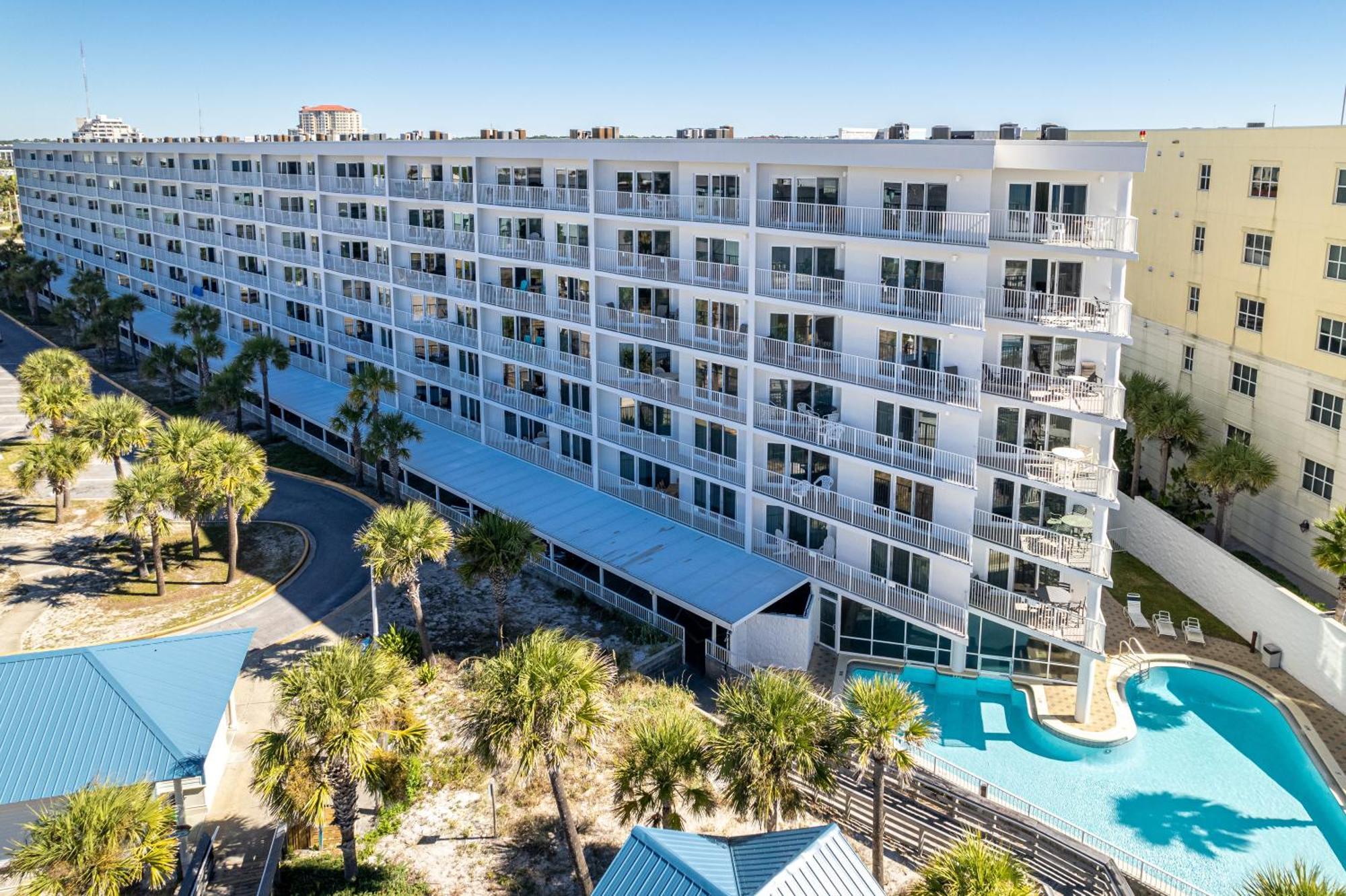 Seacrest 610 Is A 2 Bedroom Gulfside On Okaloosa Island Condo Fort Walton Beach Exterior photo