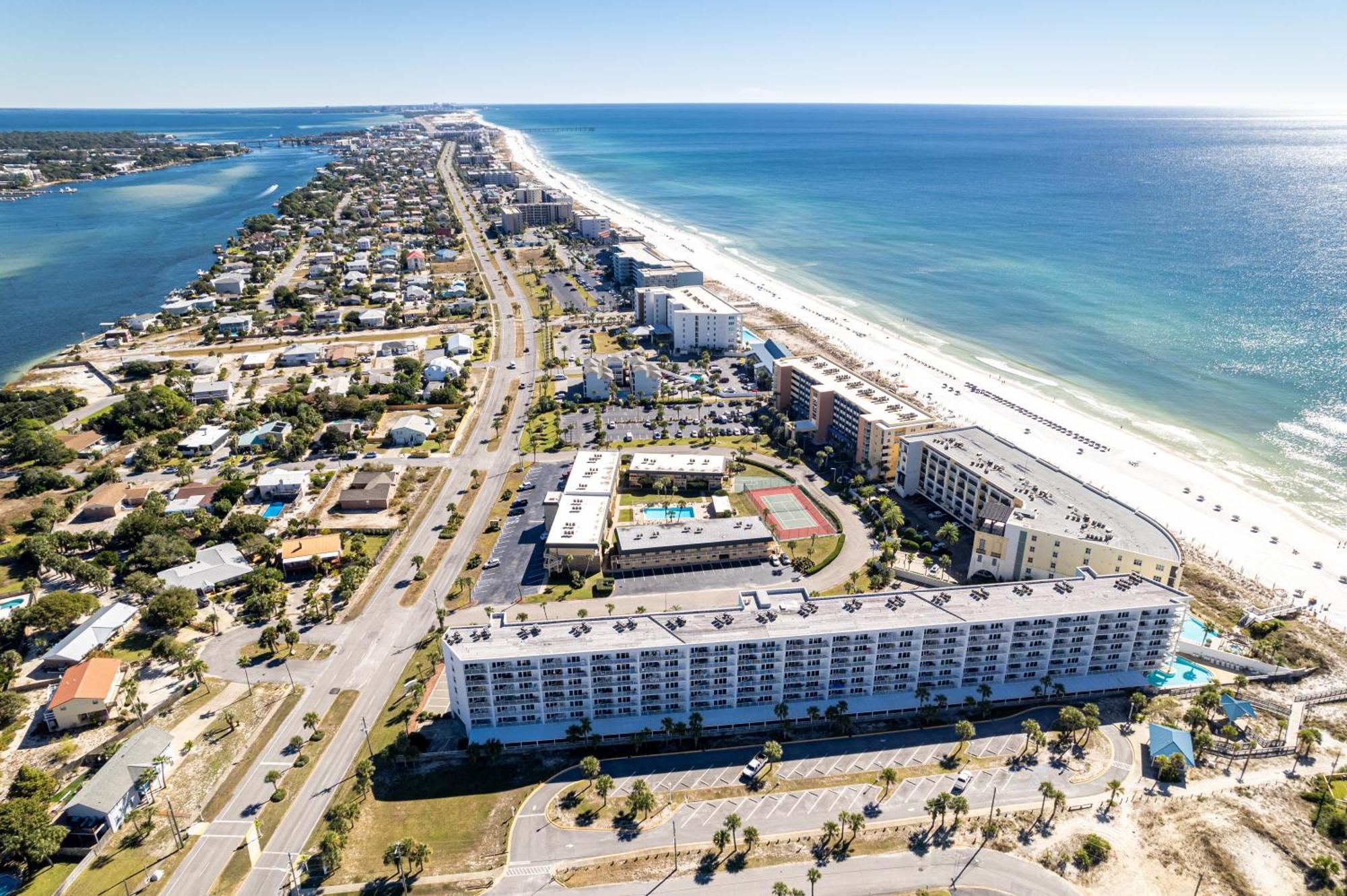 Seacrest 610 Is A 2 Bedroom Gulfside On Okaloosa Island Condo Fort Walton Beach Exterior photo