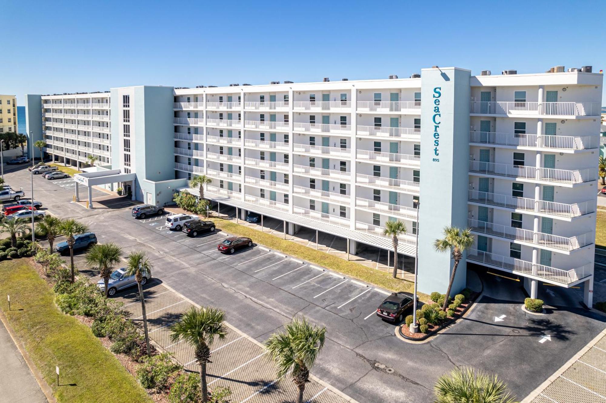 Seacrest 610 Is A 2 Bedroom Gulfside On Okaloosa Island Condo Fort Walton Beach Exterior photo