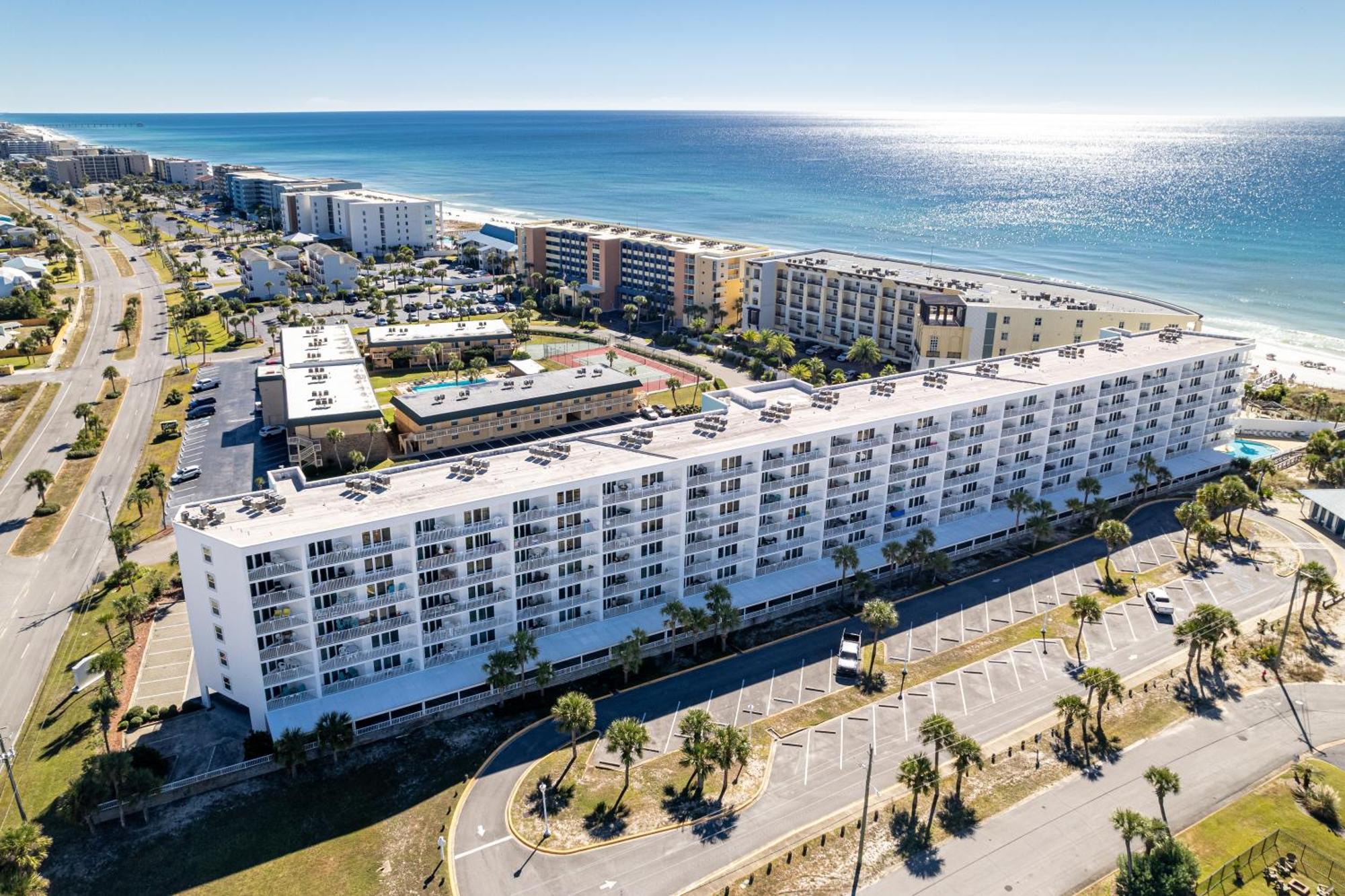 Seacrest 610 Is A 2 Bedroom Gulfside On Okaloosa Island Condo Fort Walton Beach Exterior photo