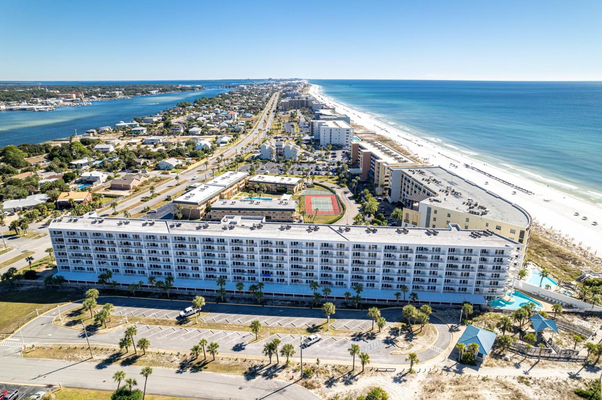 Seacrest 610 Is A 2 Bedroom Gulfside On Okaloosa Island Condo Fort Walton Beach Exterior photo